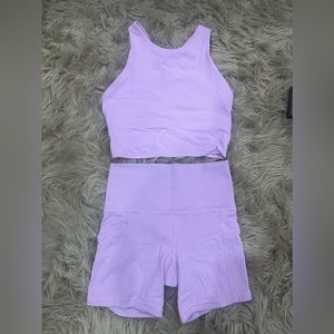 Athleta pink set